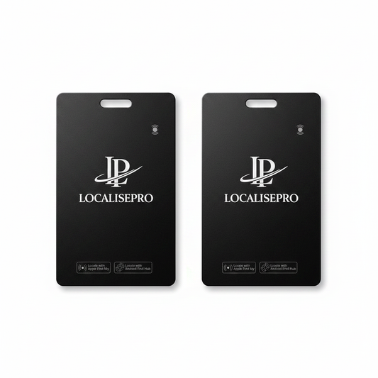 2xLocalisePro - Pack de 2 trackers ultra-fins