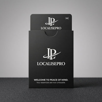 LocalisePro Card: the 1.8mm Ultra-Thin Smart Wallet Tracker - Localisepro