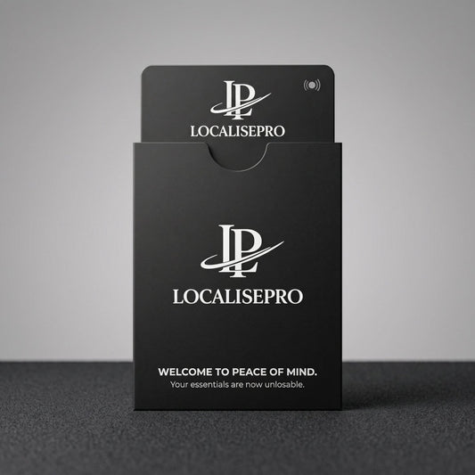 LocalisePro Card: the 1.8mm Ultra-Thin Smart Wallet Tracker - Localisepro